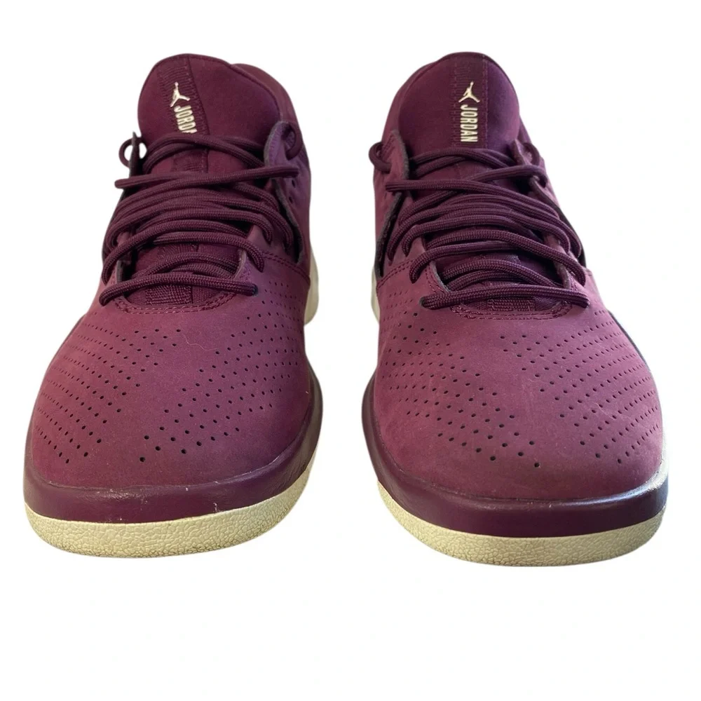 Nike‎ Air Jordan Flight Fresh Premium AH6462 625 Maroon Basketball Mens Size 8.5